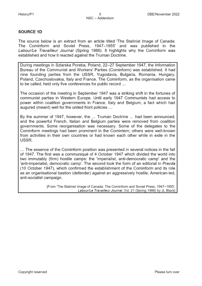 History Paper 1 page 14