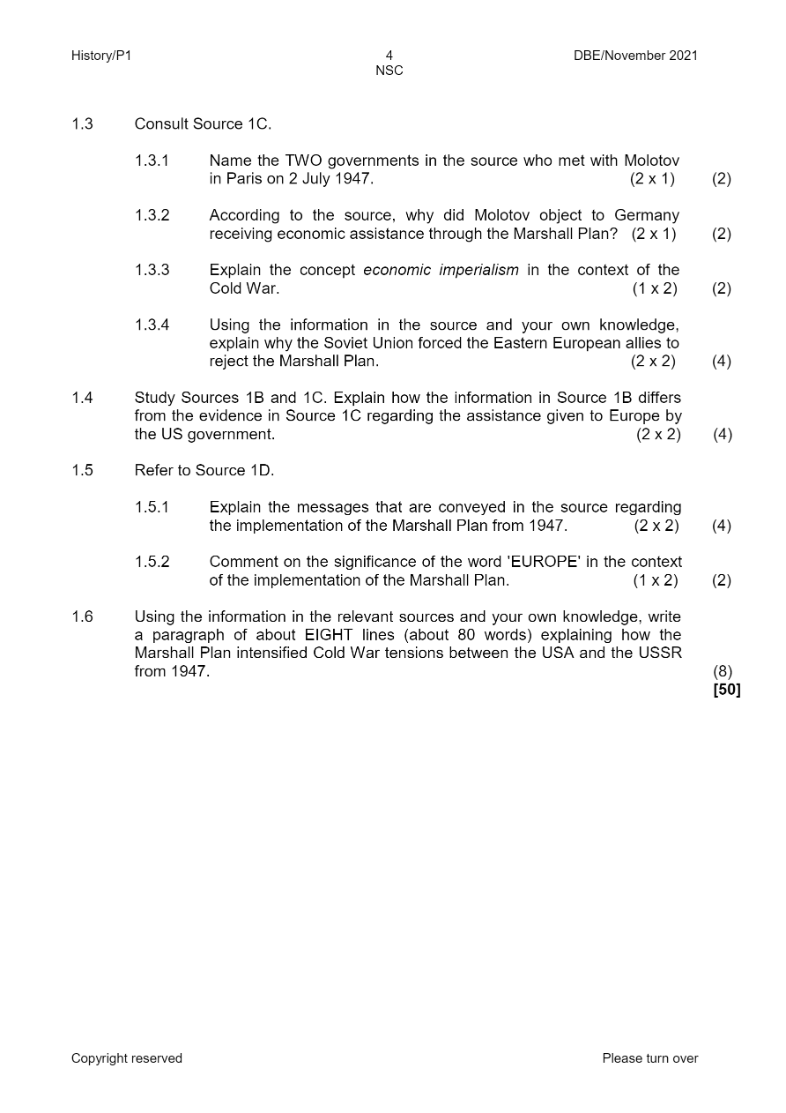 History Paper 1 page 4