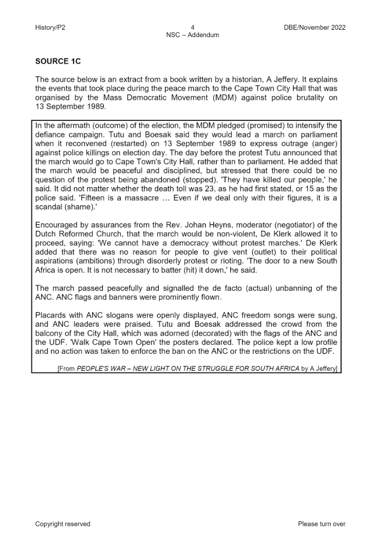 History Paper 2 page 13