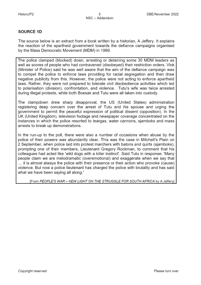 History Paper 2 page 14