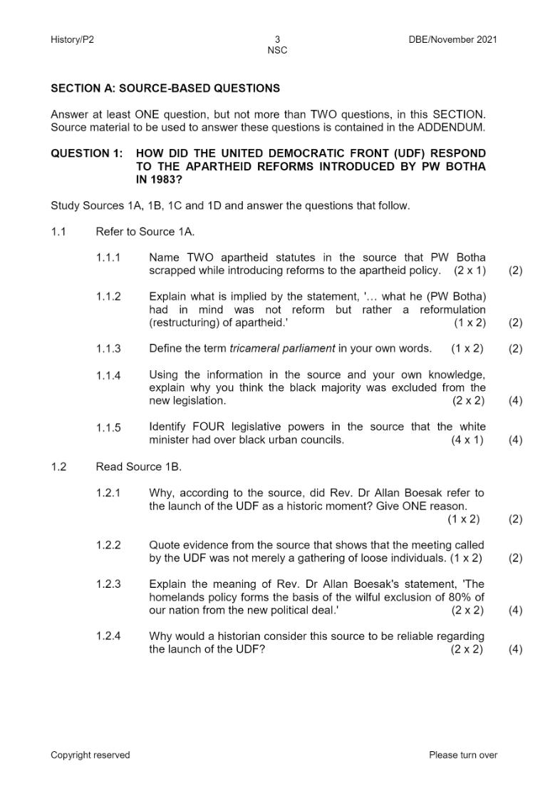 History Paper 2 page 3