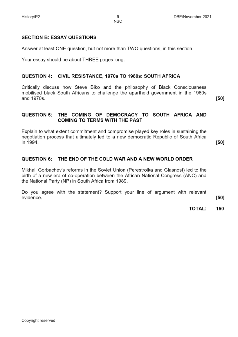 History Paper 2 page 9