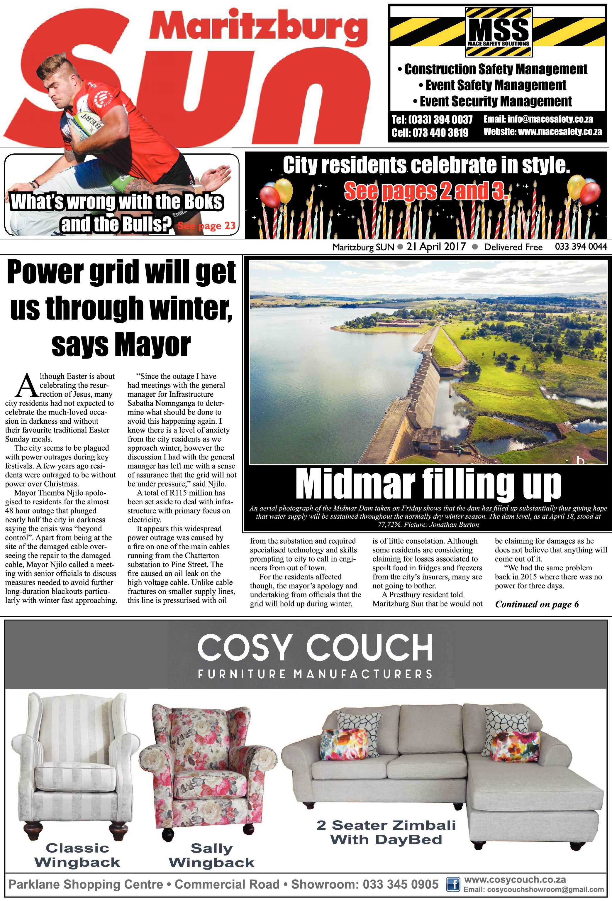MaritzburgSun 21-04-2017 page 1