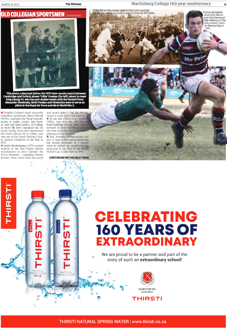Maritzburg College Supplement 2023 page 11