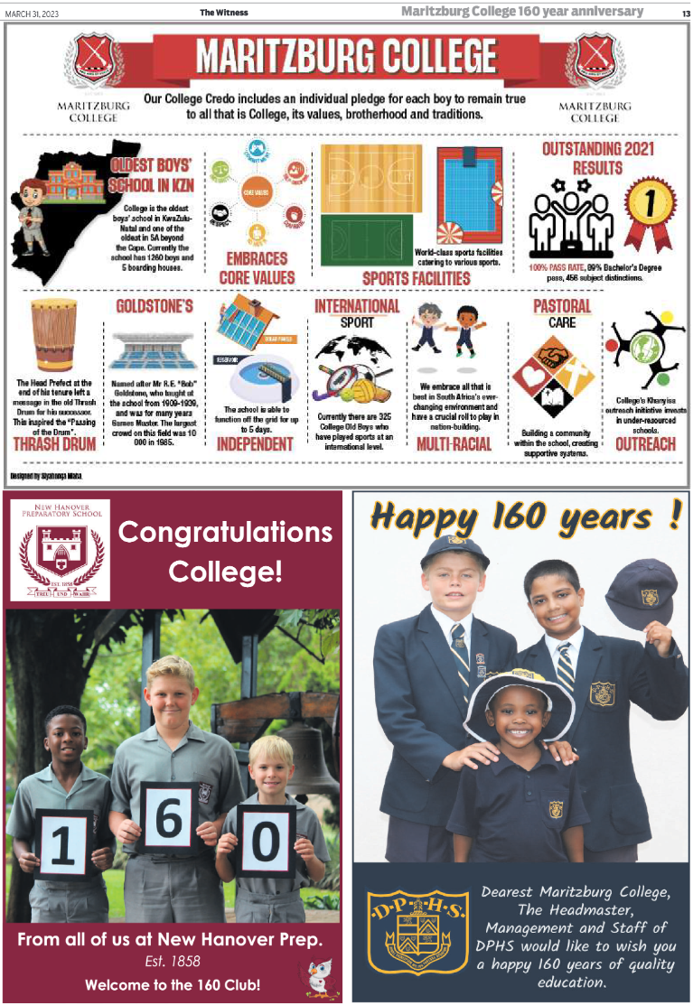 Maritzburg College Supplement 2023 page 13