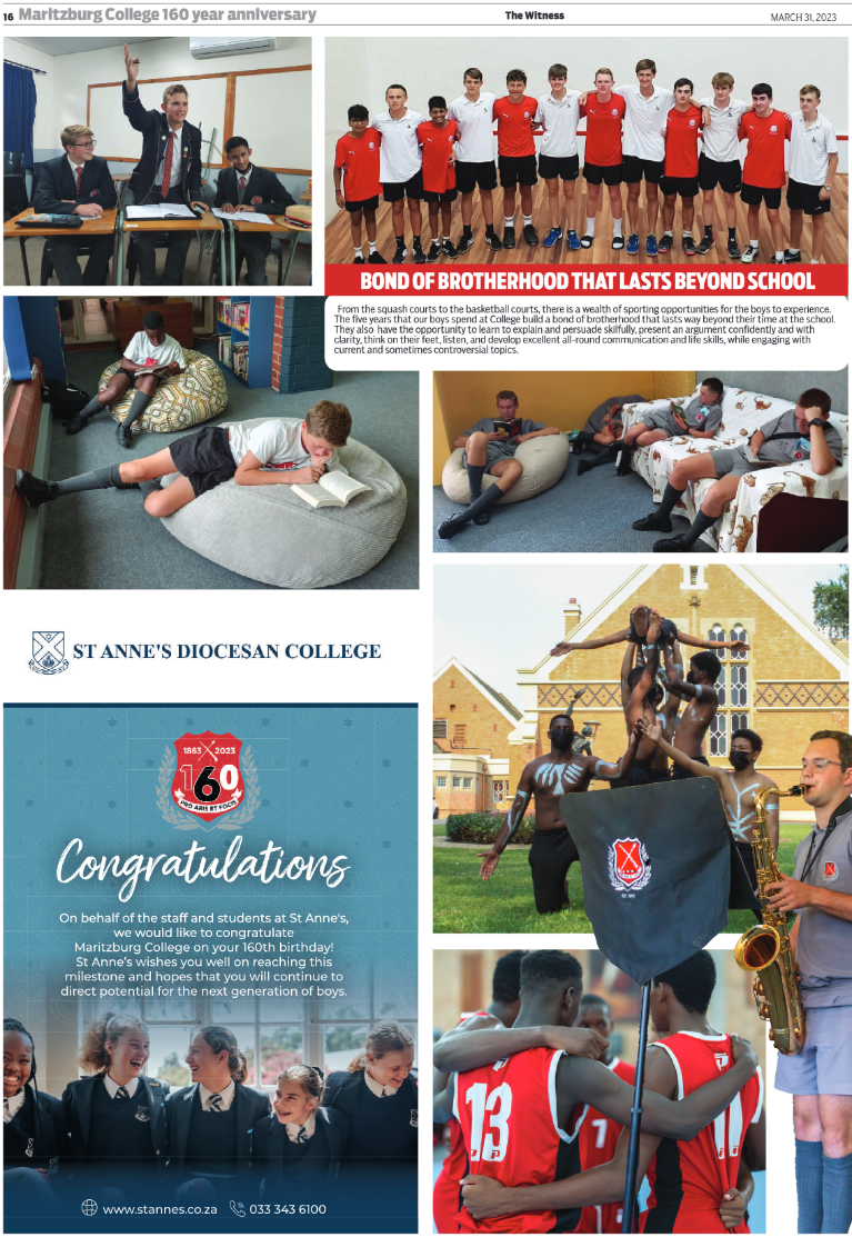 Maritzburg College Supplement 2023 page 16