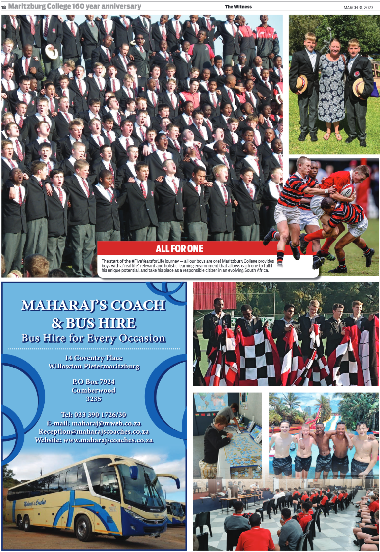 Maritzburg College Supplement 2023 page 18