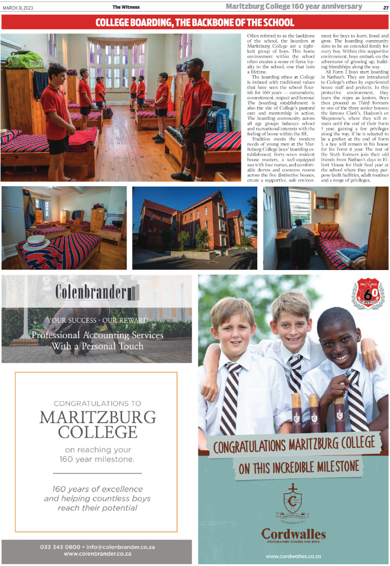 Maritzburg College Supplement 2023 page 27