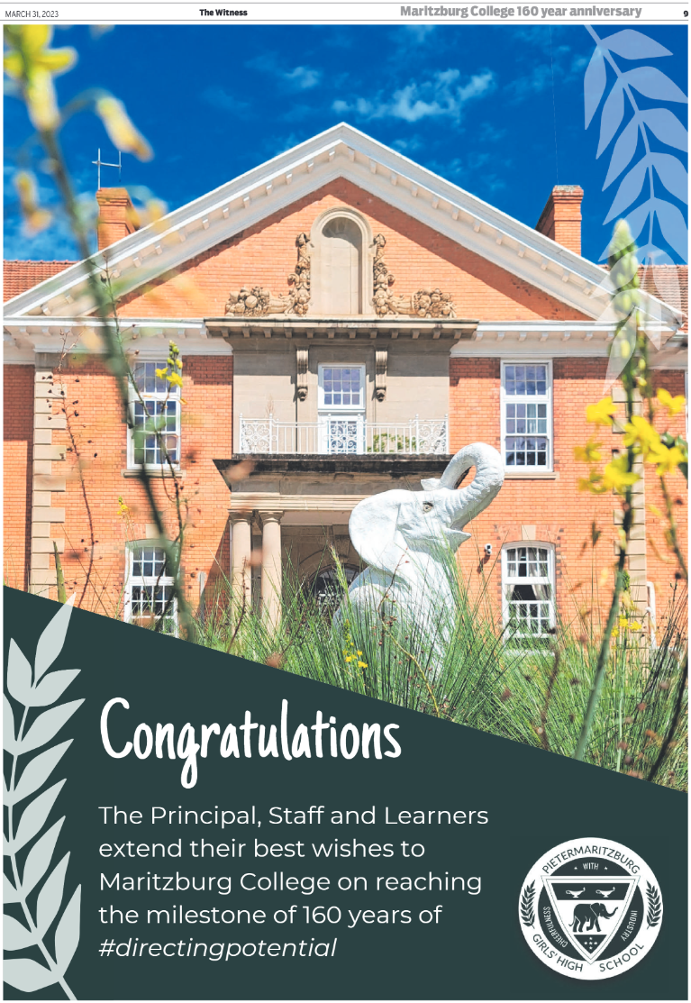 Maritzburg College Supplement 2023 page 9
