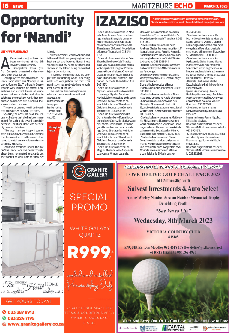 Maritzburg Echo 030323 page 18