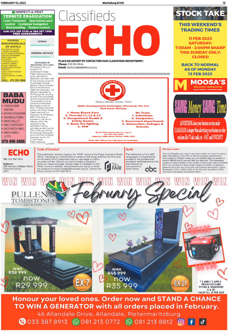 Maritzburg Echo 100223 page 15