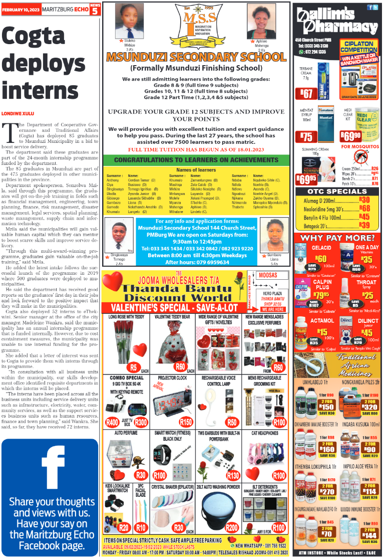 Maritzburg Echo 100223 page 5