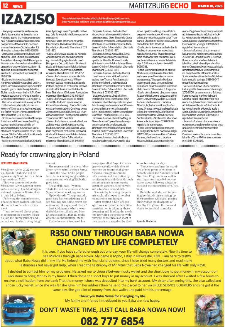 Maritzburg Echo 100323 page 14