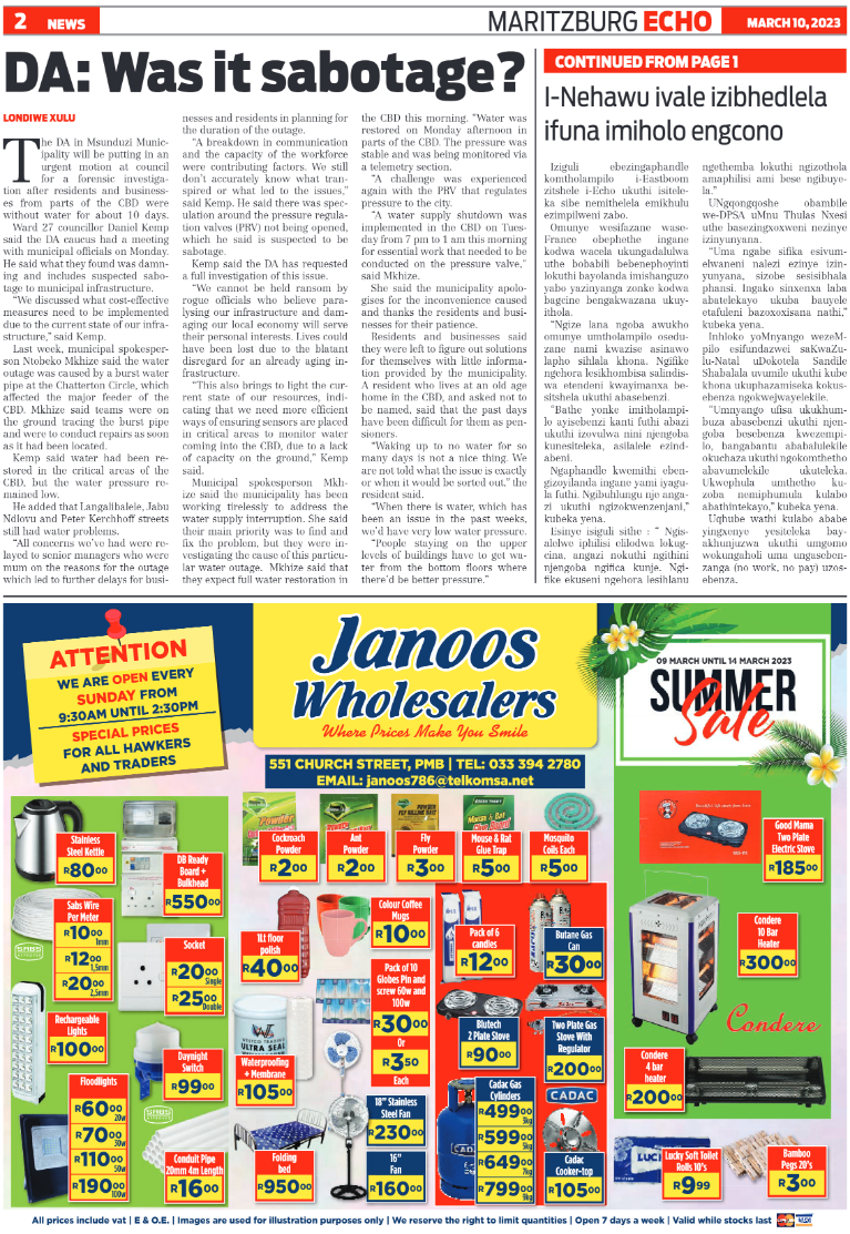 Maritzburg Echo 100323 page 4