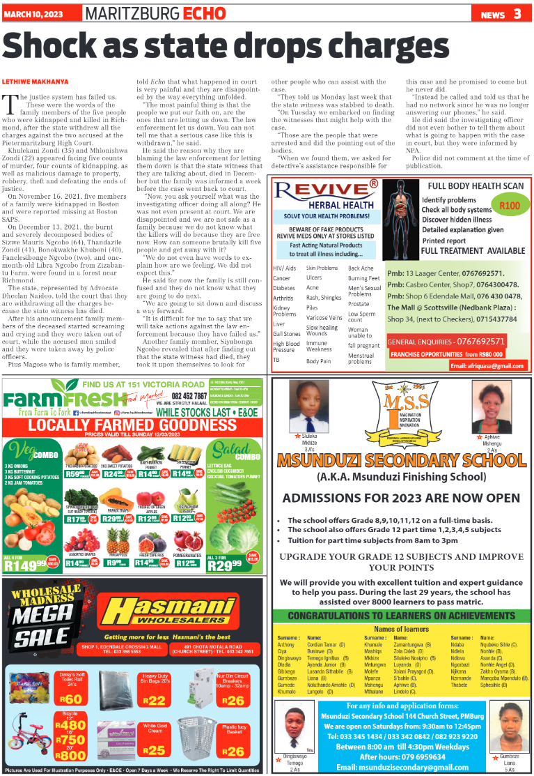Maritzburg Echo 100323 page 5