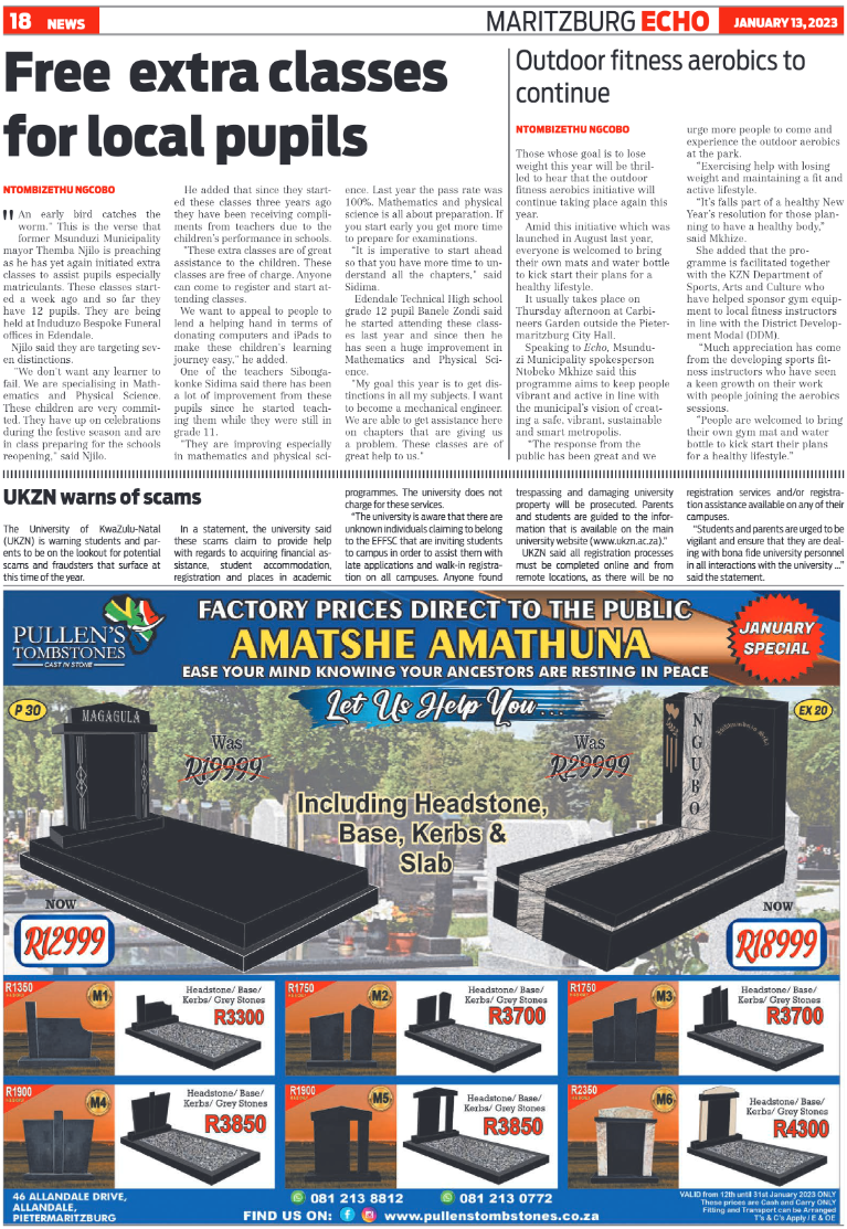 Maritzburg Echo 130123 page 18