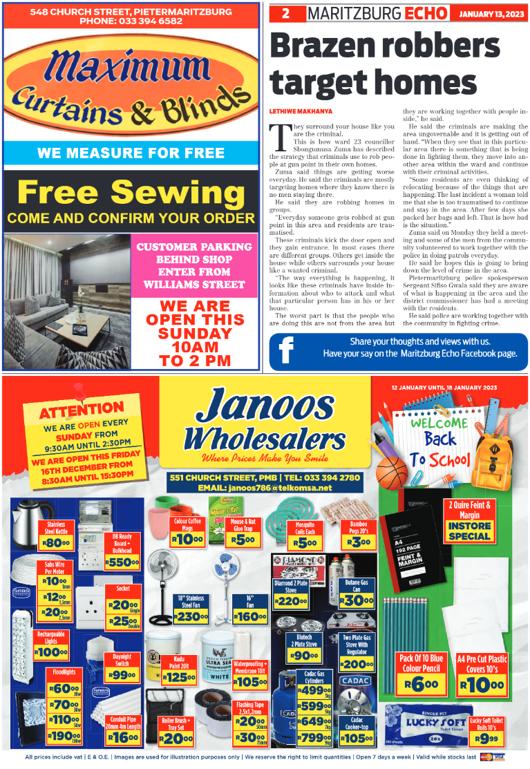 Maritzburg Echo 130123 page 2