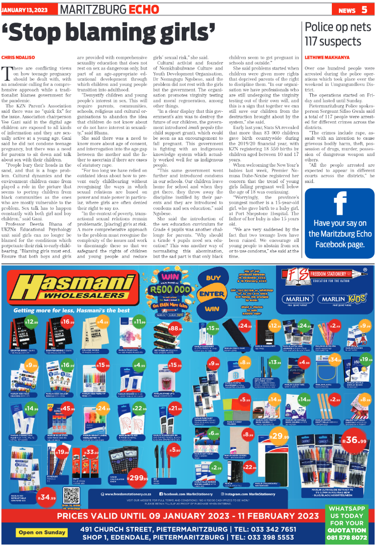 Maritzburg Echo 130123 page 5