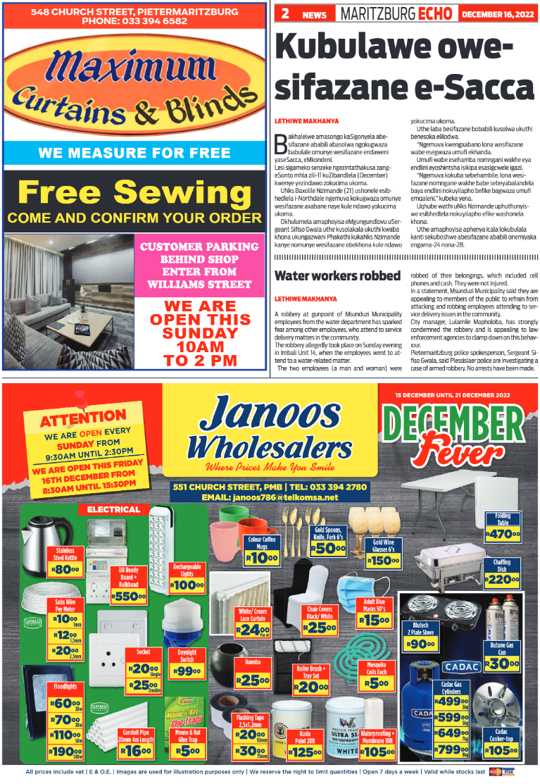 Maritzburg Echo 161222 page 2
