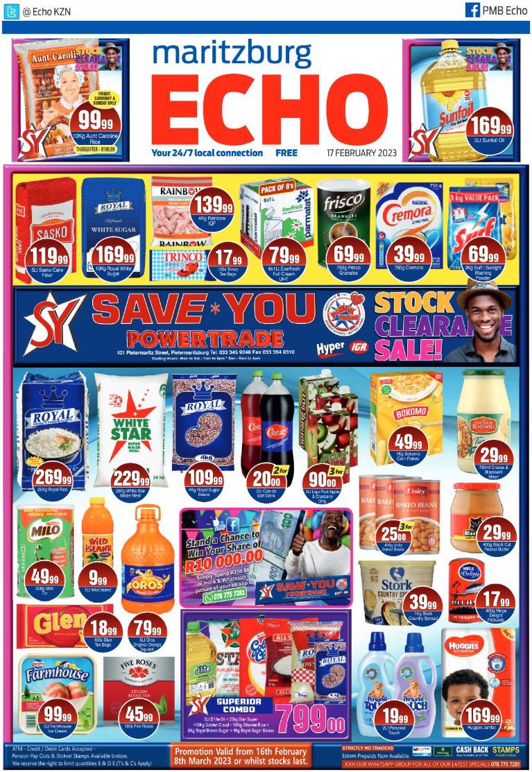 Maritzburg Echo 170223 page 1