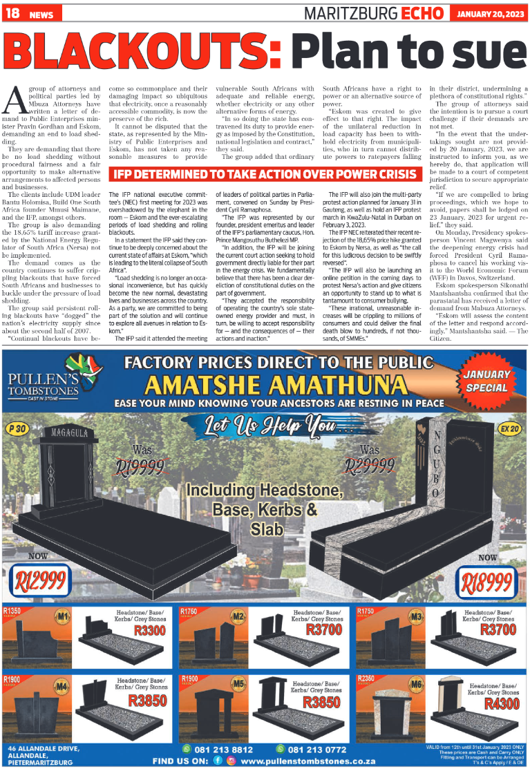 Maritzburg Echo 200123 page 18