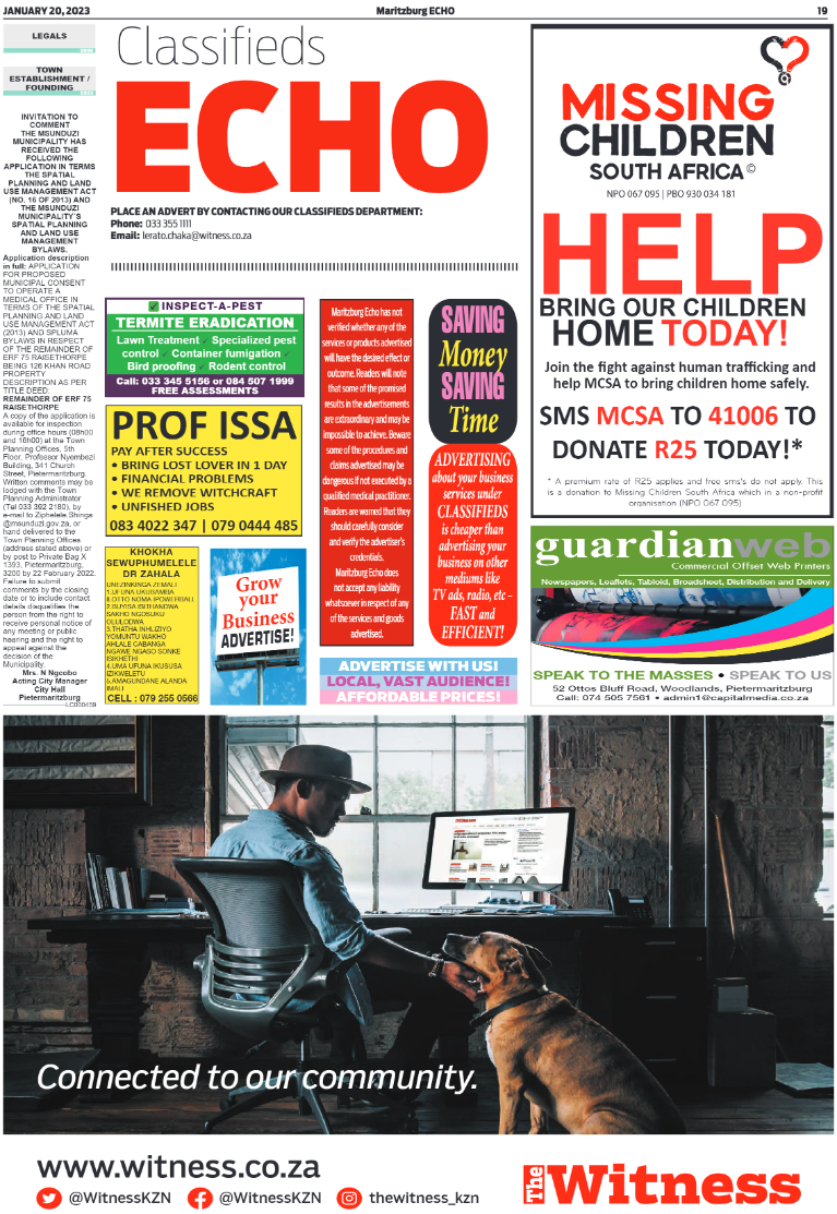 Maritzburg Echo 200123 page 19