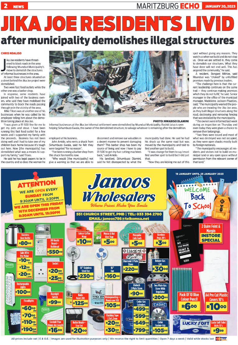 Maritzburg Echo 200123 page 2