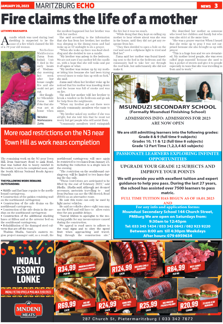 Maritzburg Echo 200123 page 3