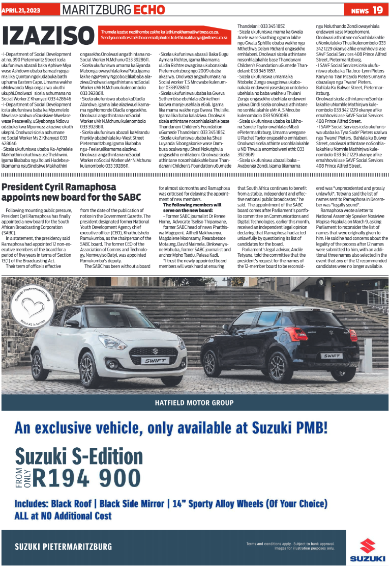 Maritzburg Echo 210423 page 21