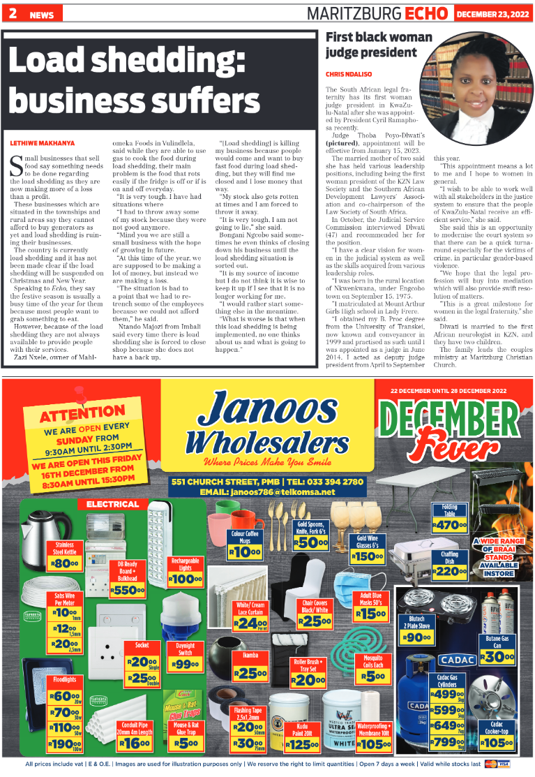 Maritzburg Echo 231222 page 2