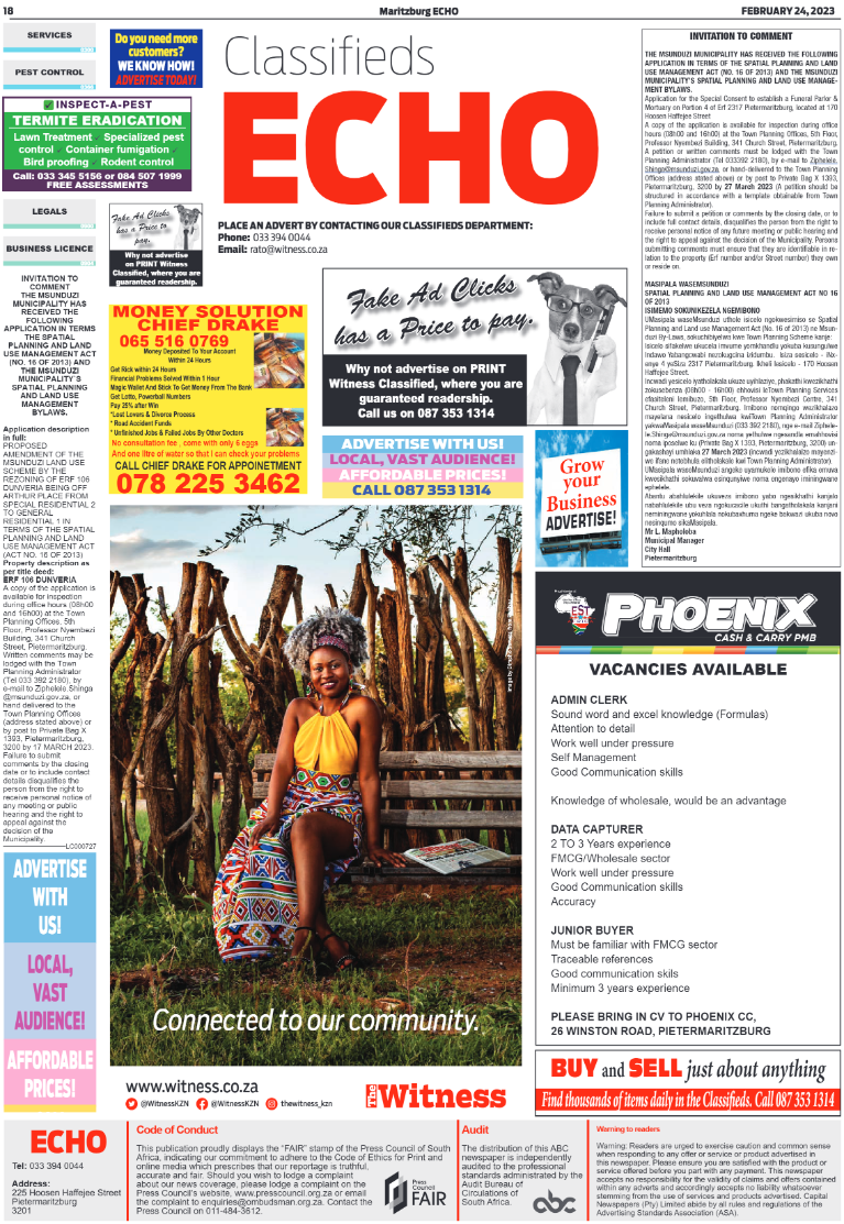 Maritzburg Echo 240223 page 20