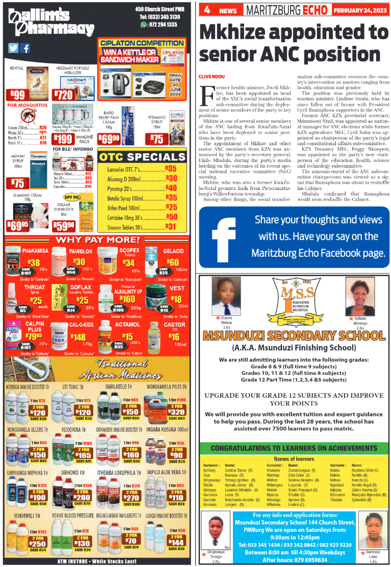 Maritzburg Echo 240223 page 6