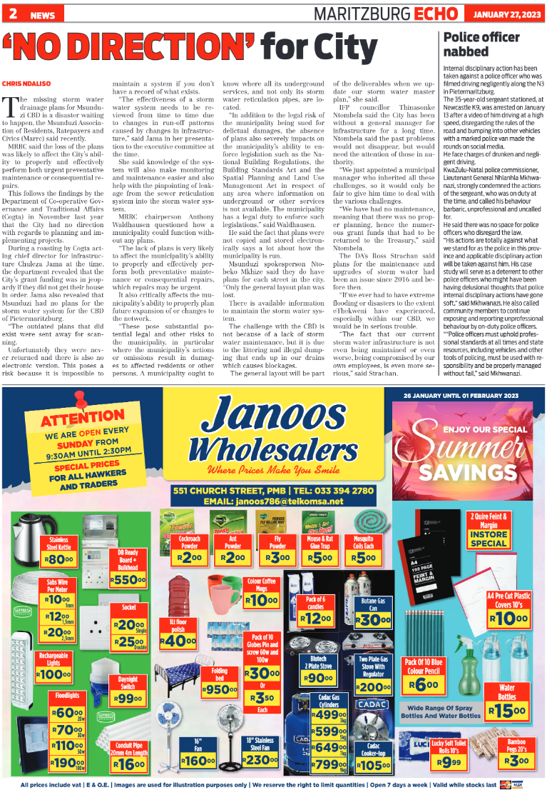 Maritzburg Echo 270123 page 2