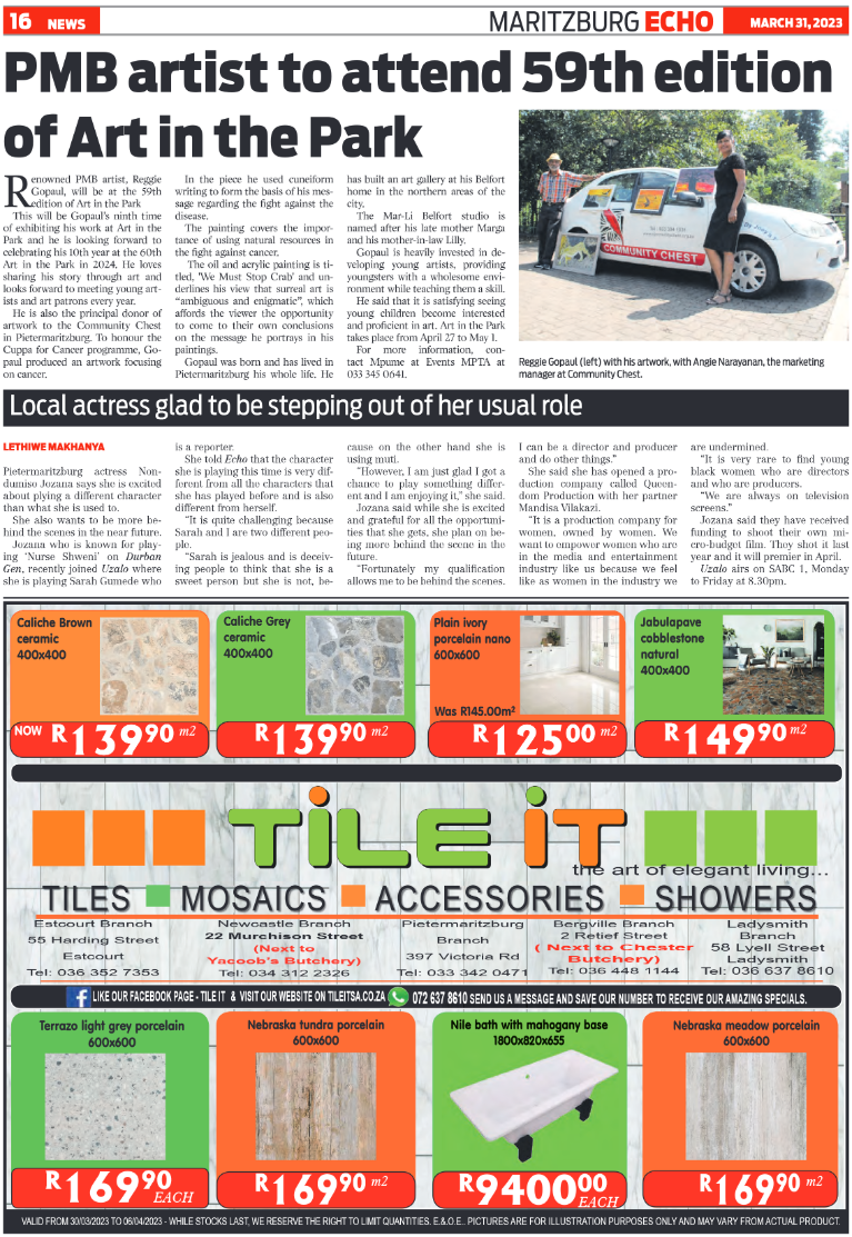 Maritzburg Echo 31.03.23 page 18