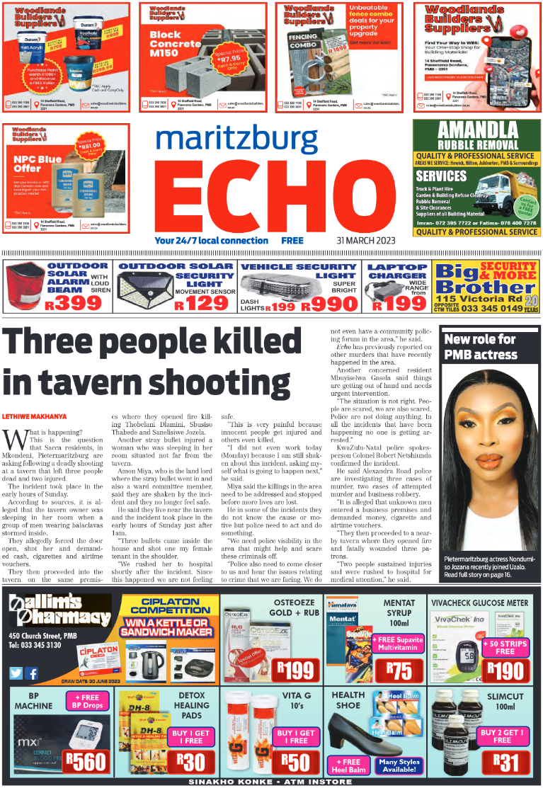 Maritzburg Echo 31.03.23 page 3