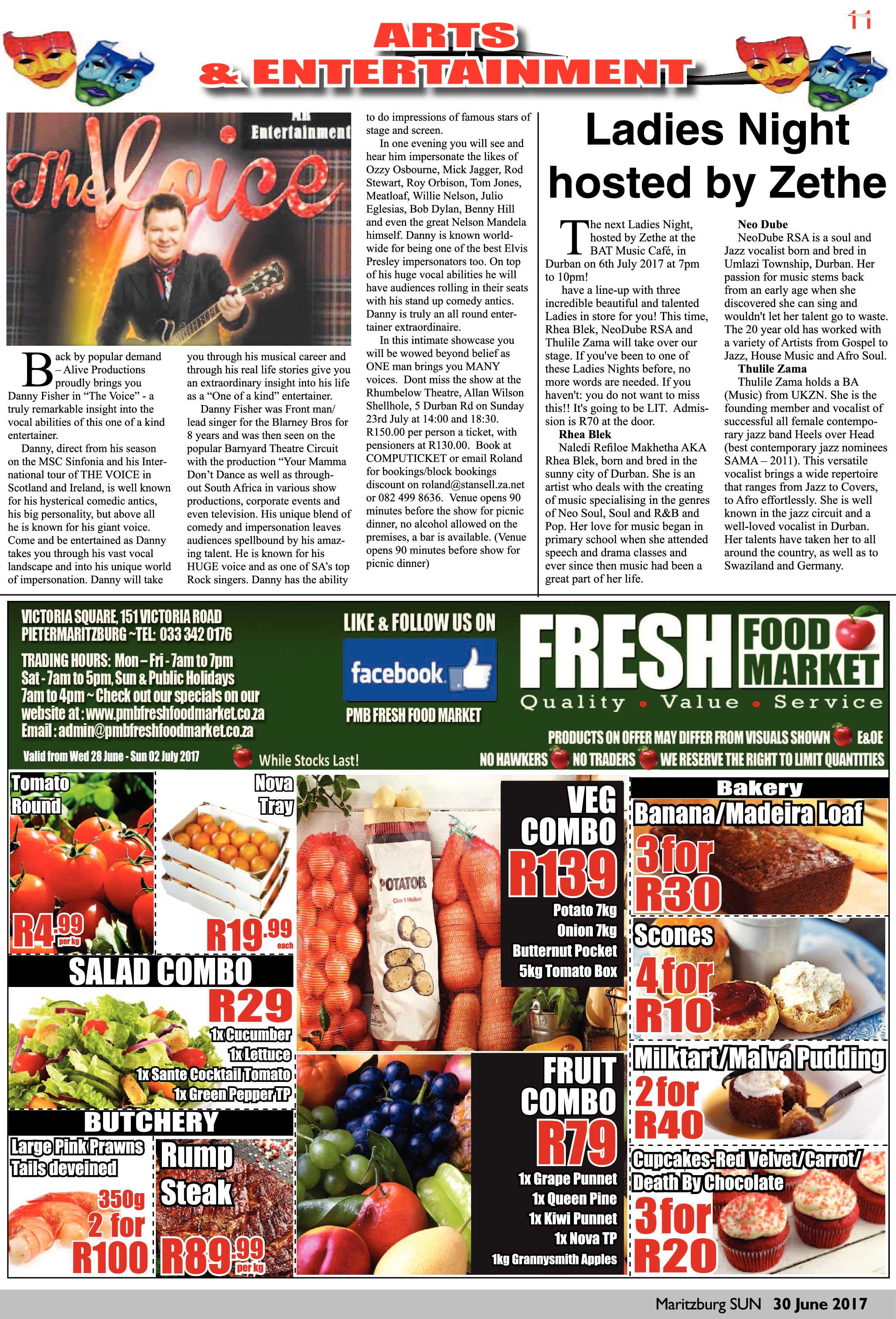 Maritzburg Sun 30-06-2017 page 11