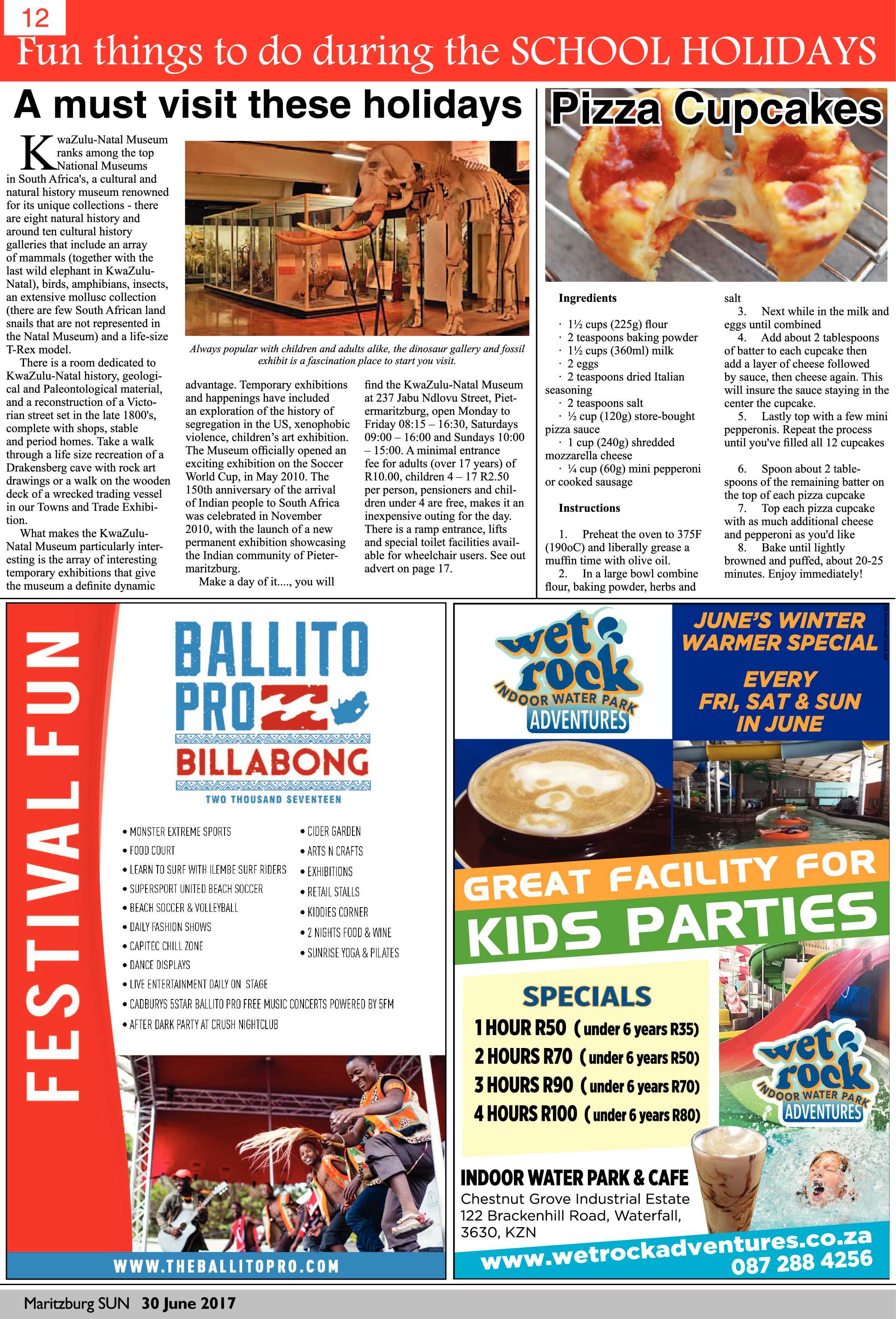 Maritzburg Sun 30-06-2017 page 12