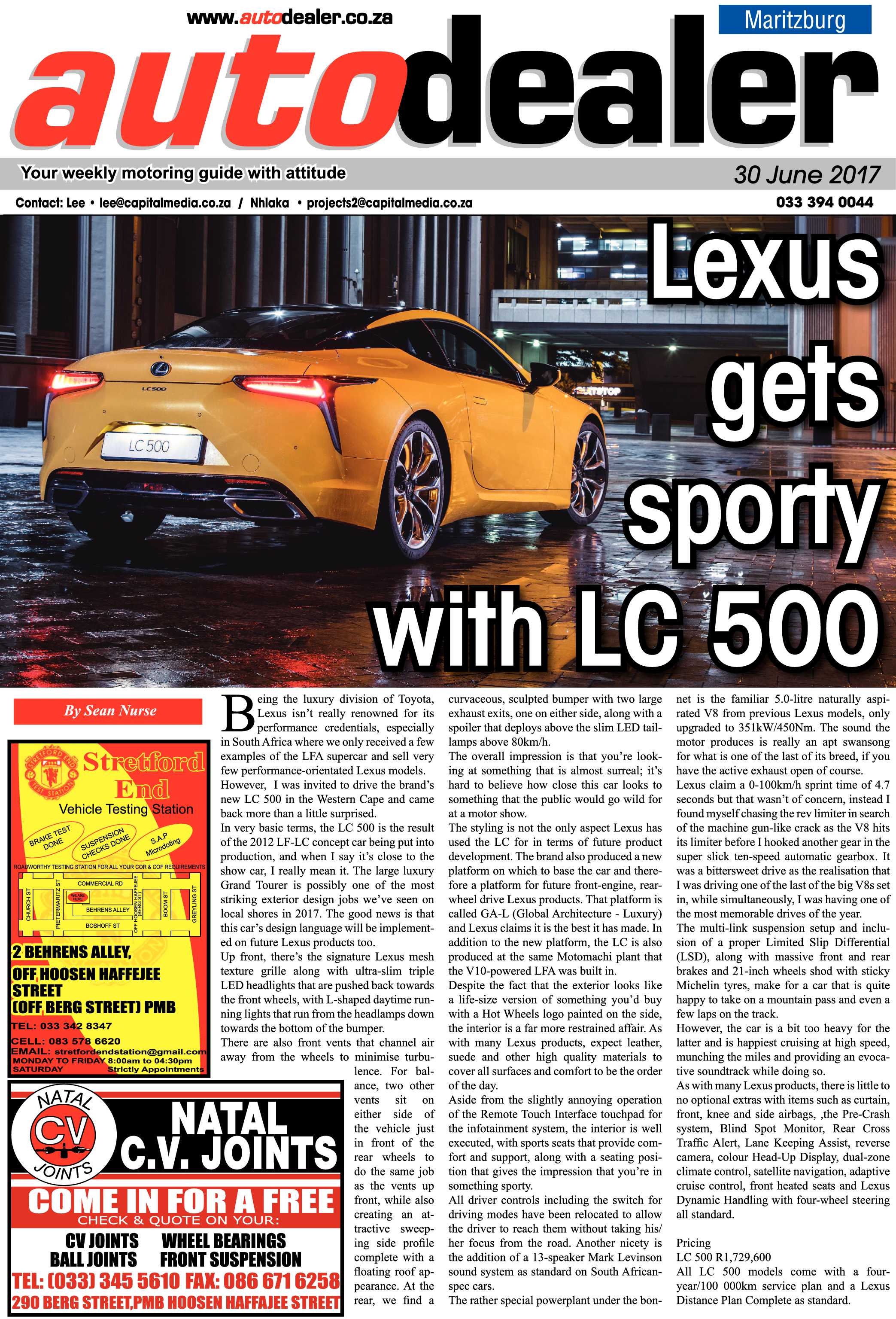 Maritzburg Sun 30-06-2017 page 17