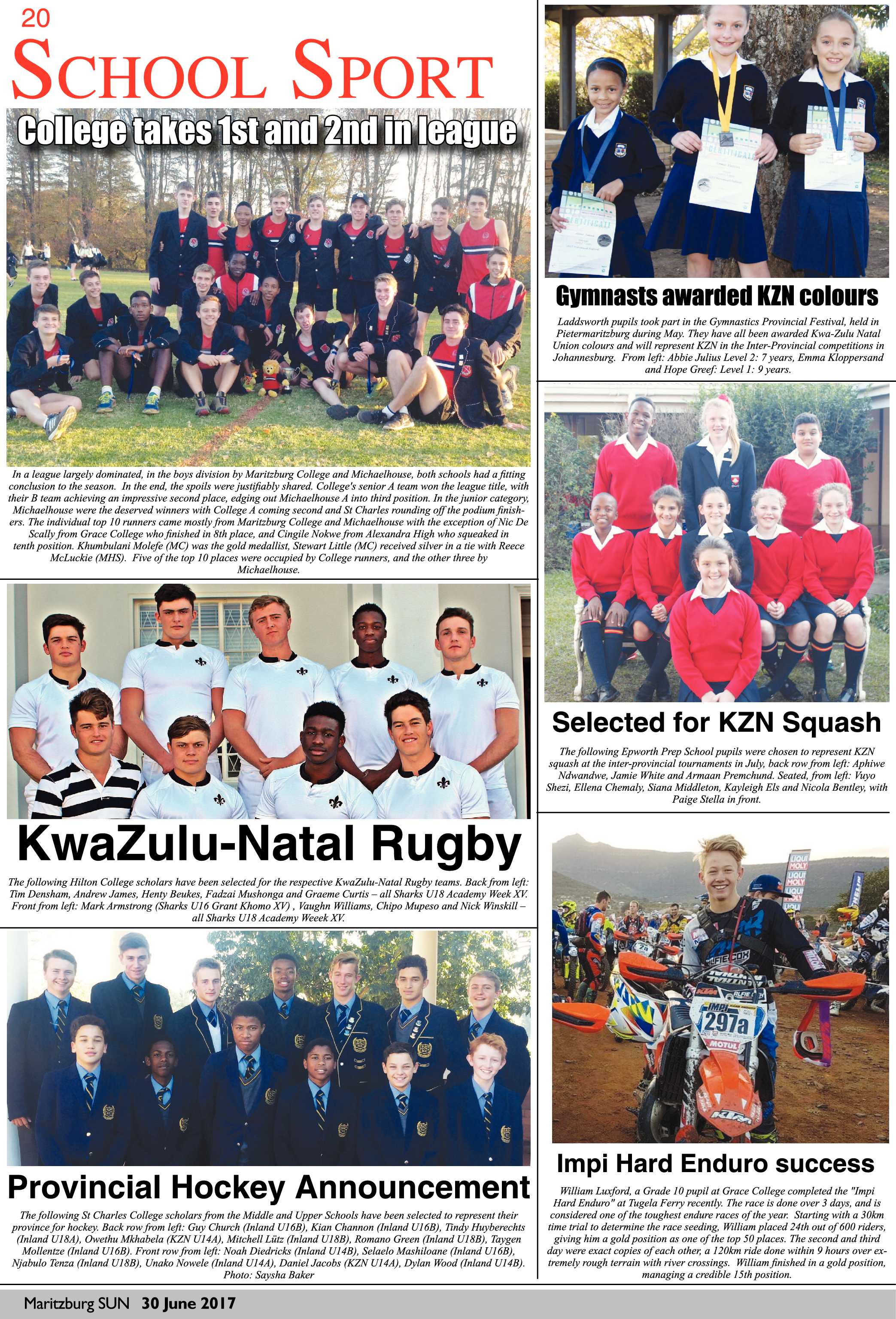 Maritzburg Sun 30-06-2017 page 20