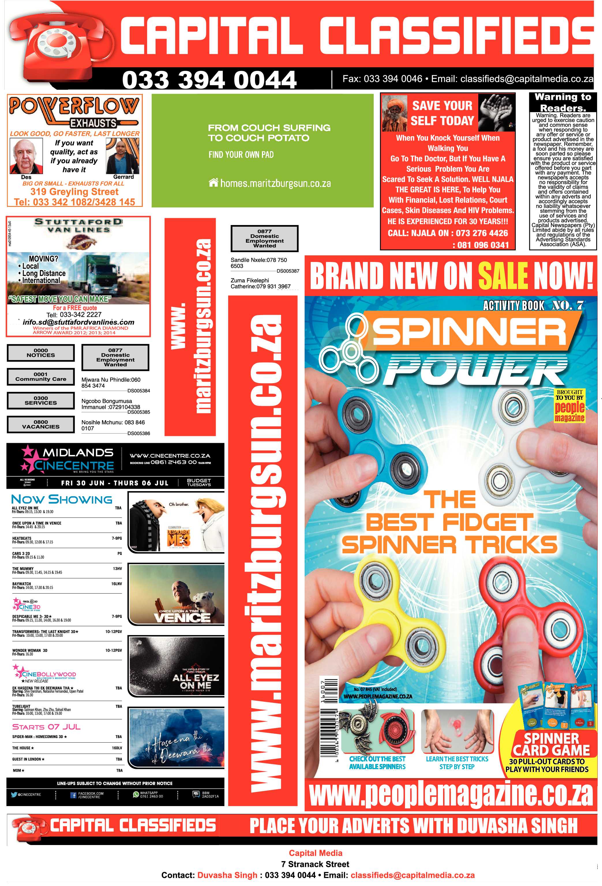 Maritzburg Sun 30-06-2017 page 21