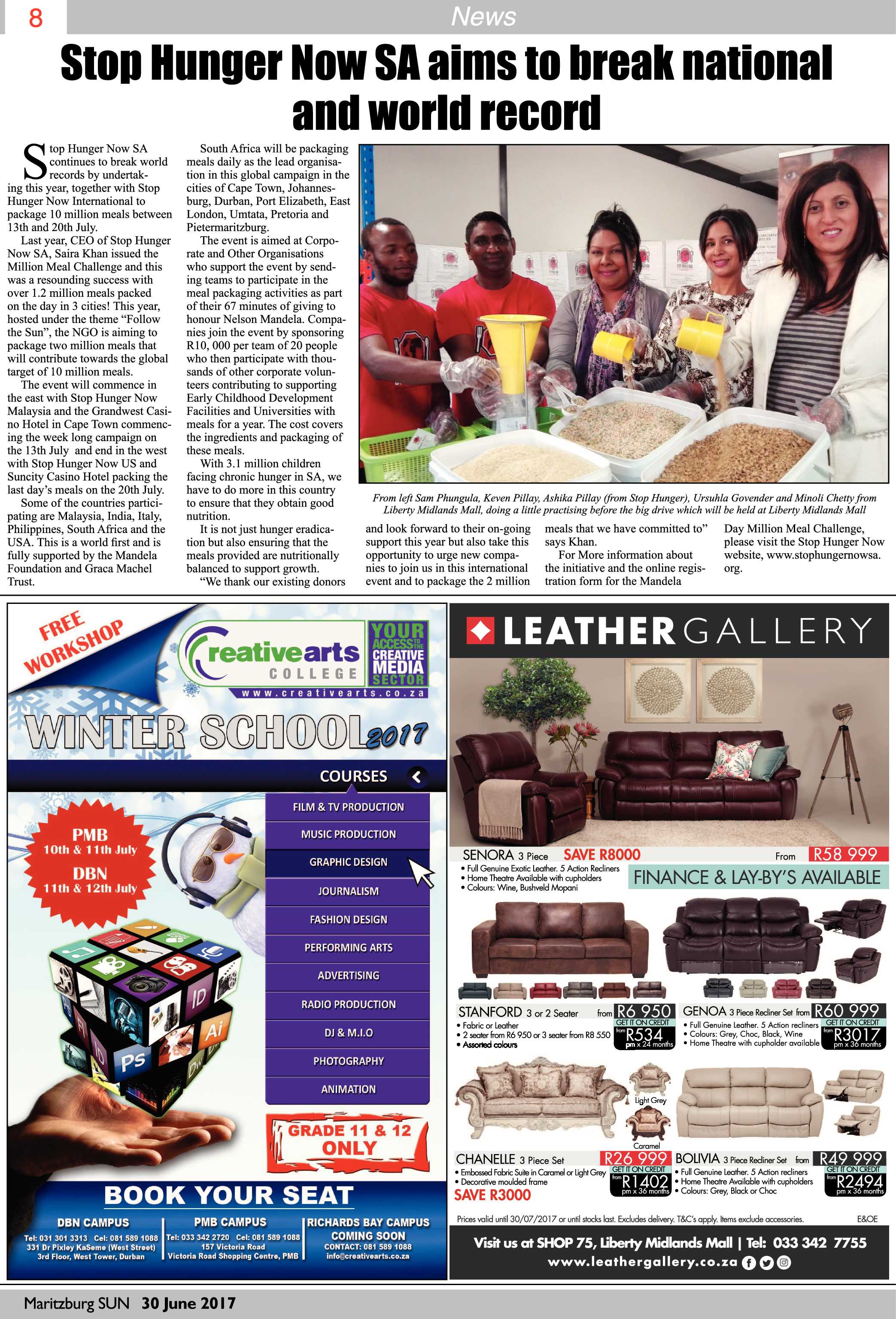 Maritzburg Sun 30-06-2017 page 8