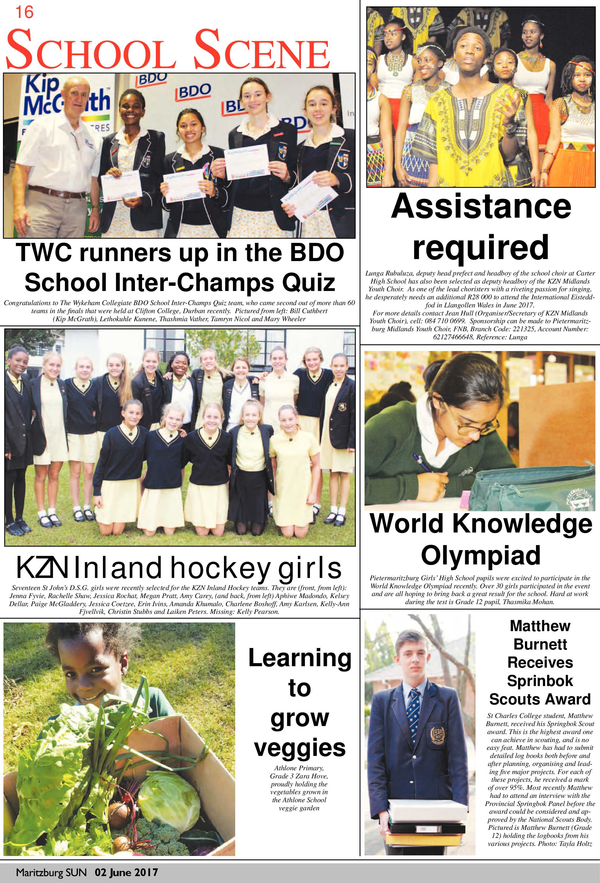 Maritzburg Sun 02-06-2017 page 16