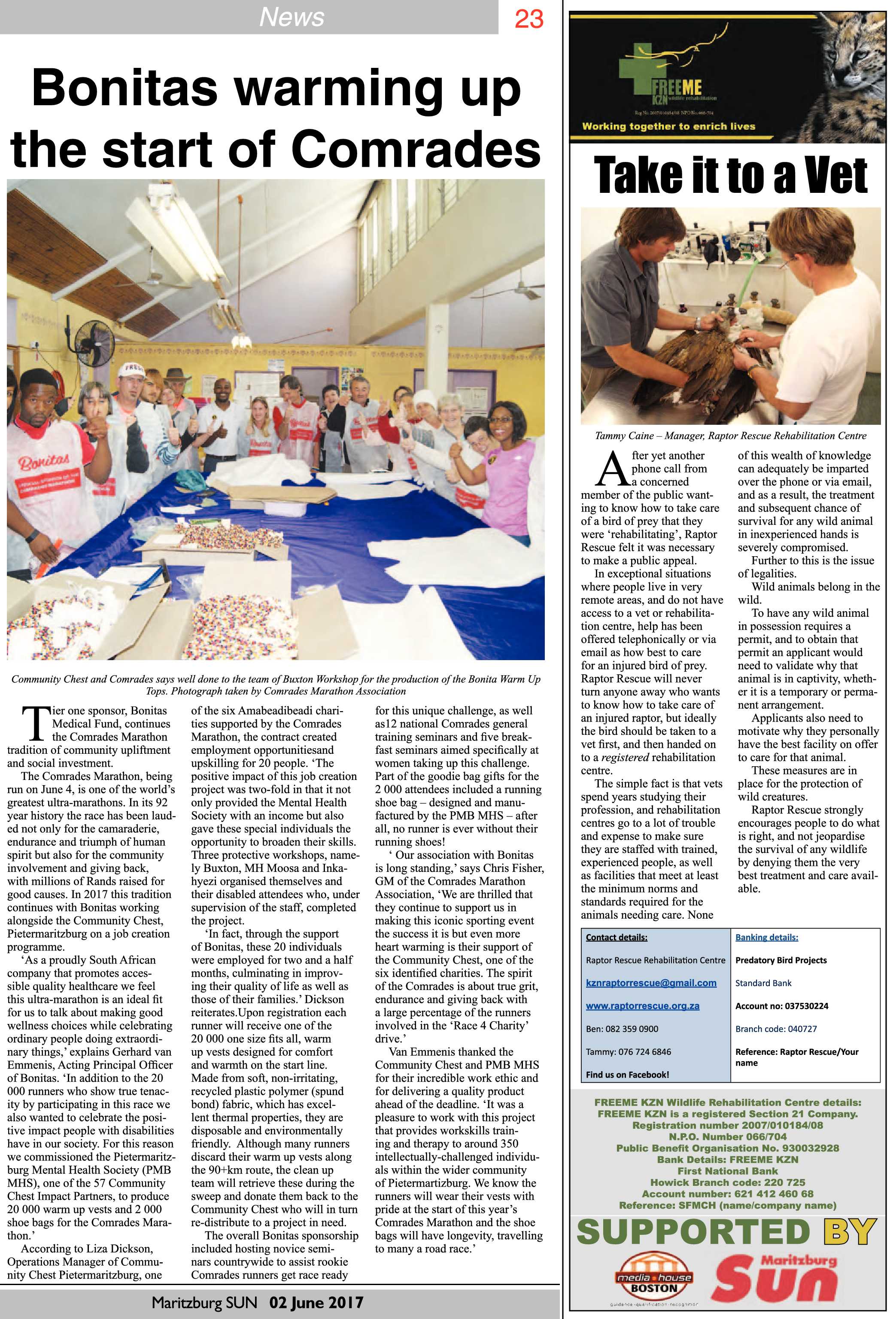 Maritzburg Sun 02-06-2017 page 23