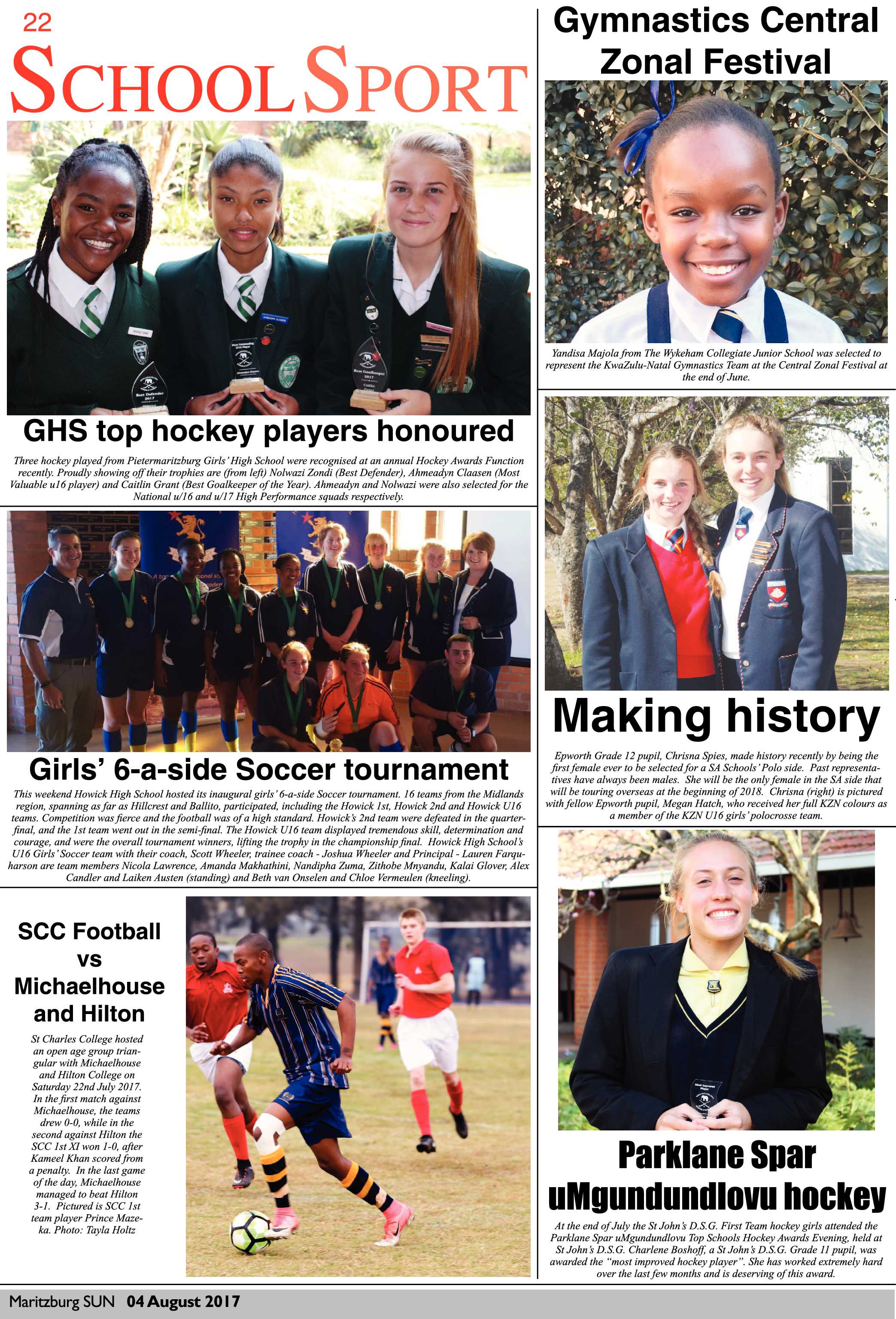 Maritzburg Sun 04-08-2017 page 22