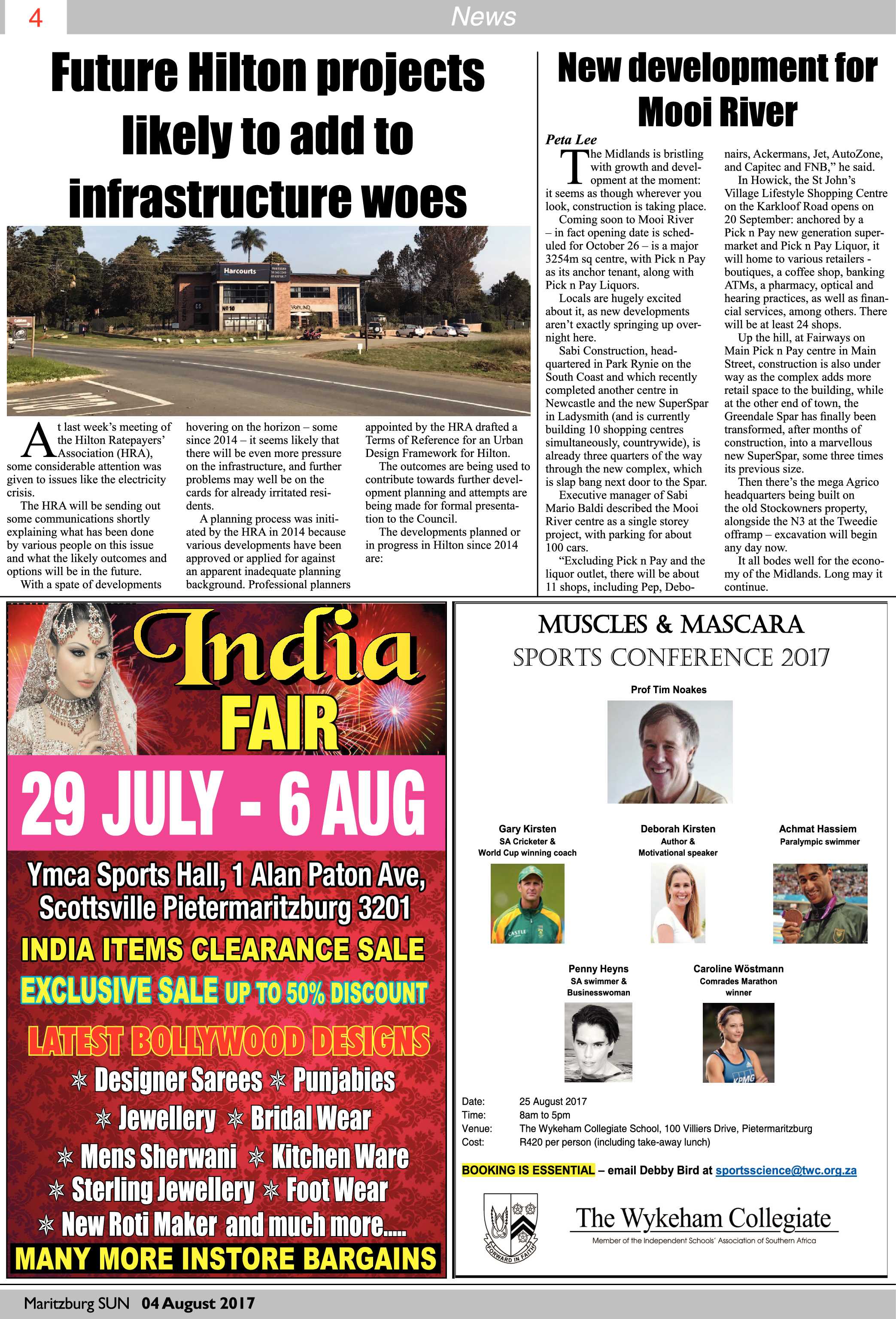 Maritzburg Sun 04-08-2017 page 4