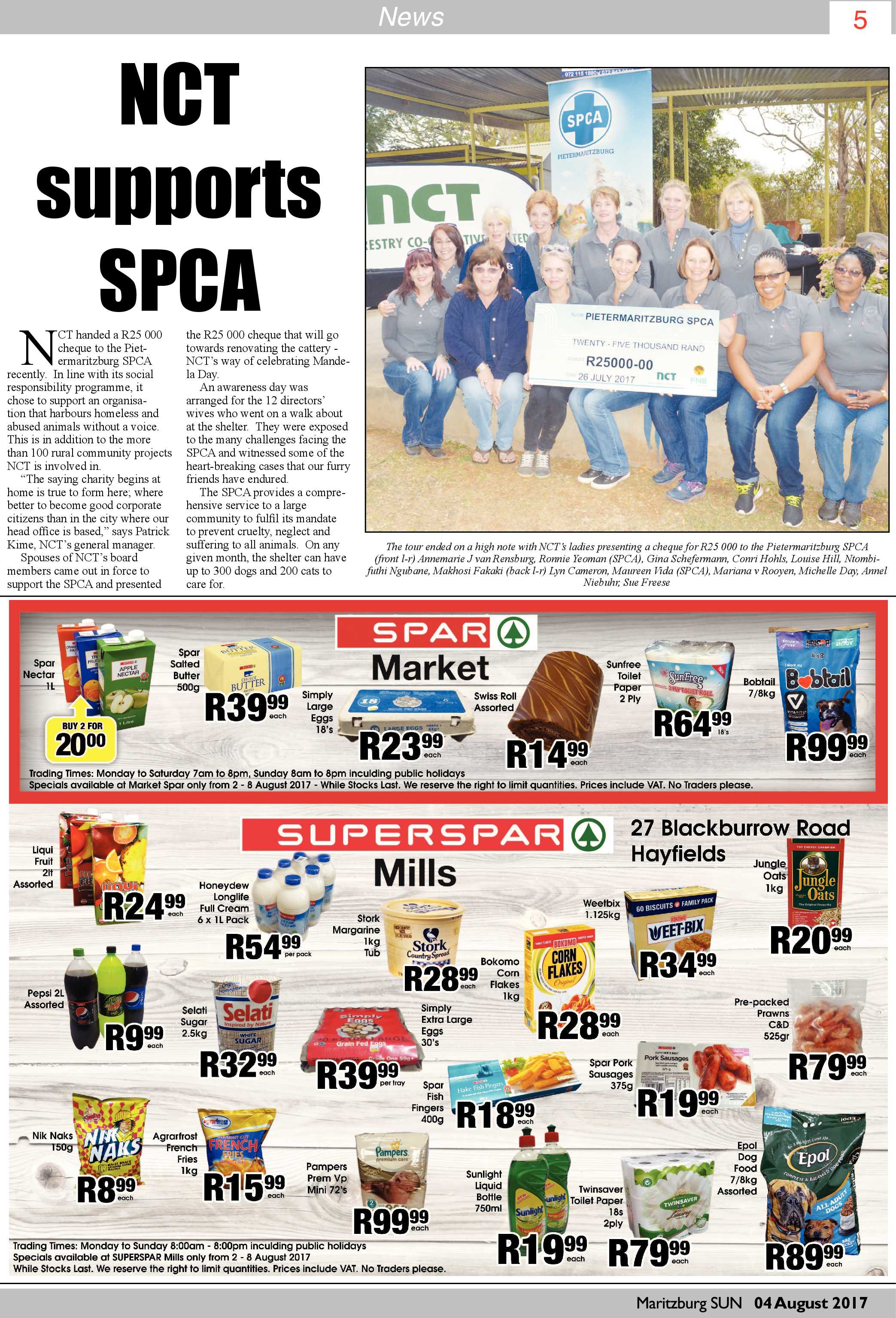 Maritzburg Sun 04-08-2017 page 5
