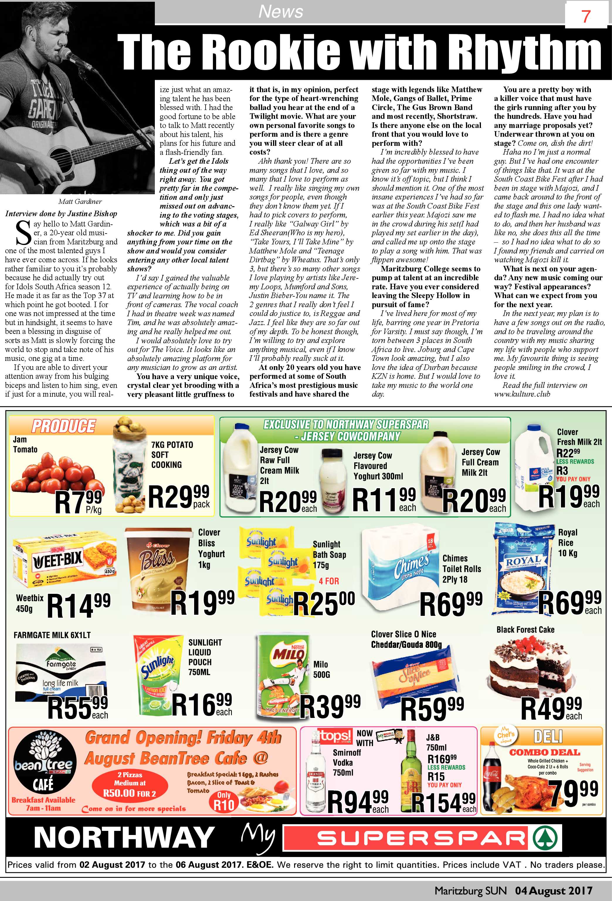Maritzburg Sun 04-08-2017 page 7
