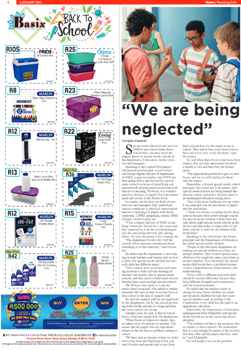 Maritzburg Sun 06.01.23 e-Edition page 4