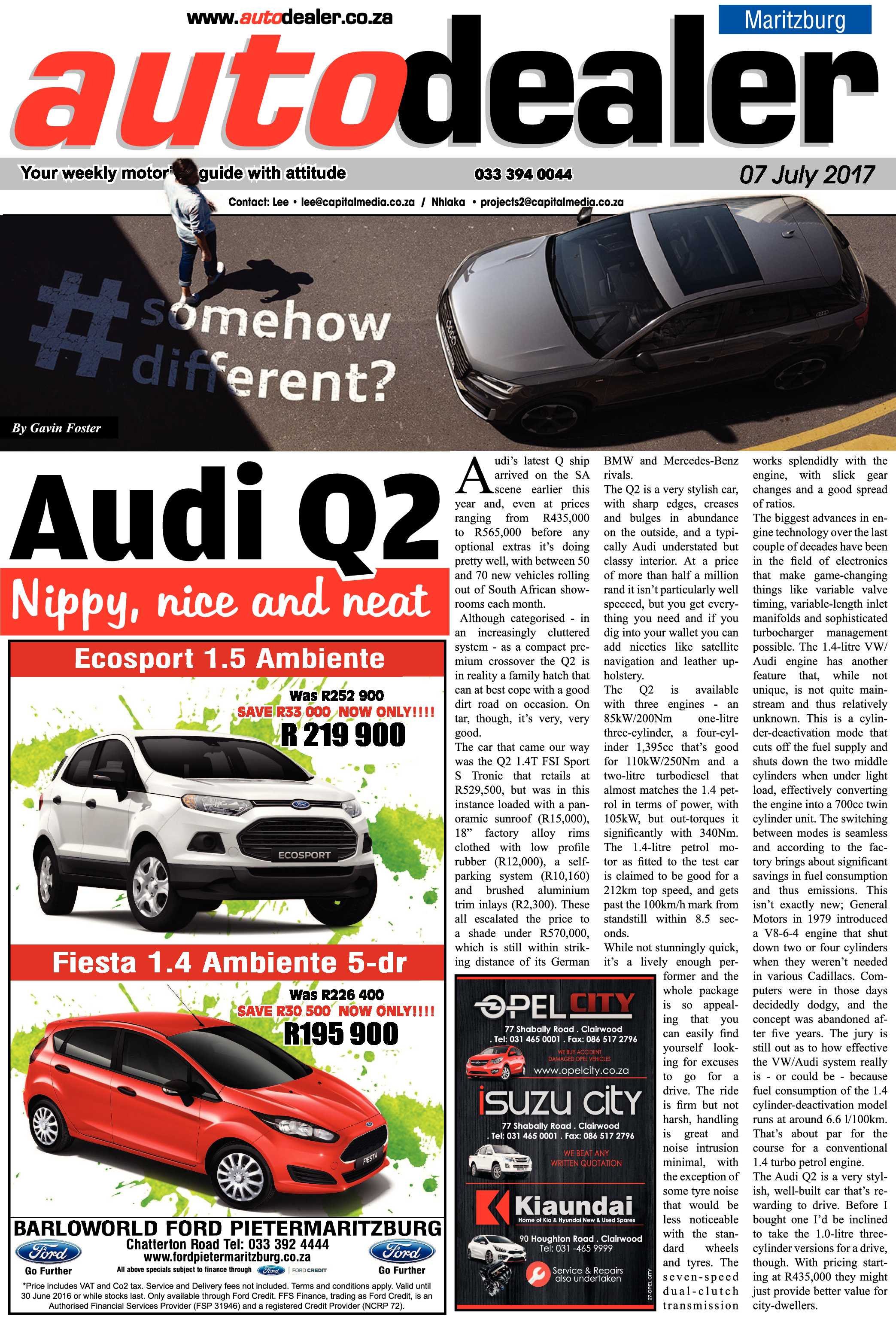 Maritzburg Sun 07-07-2017 page 13