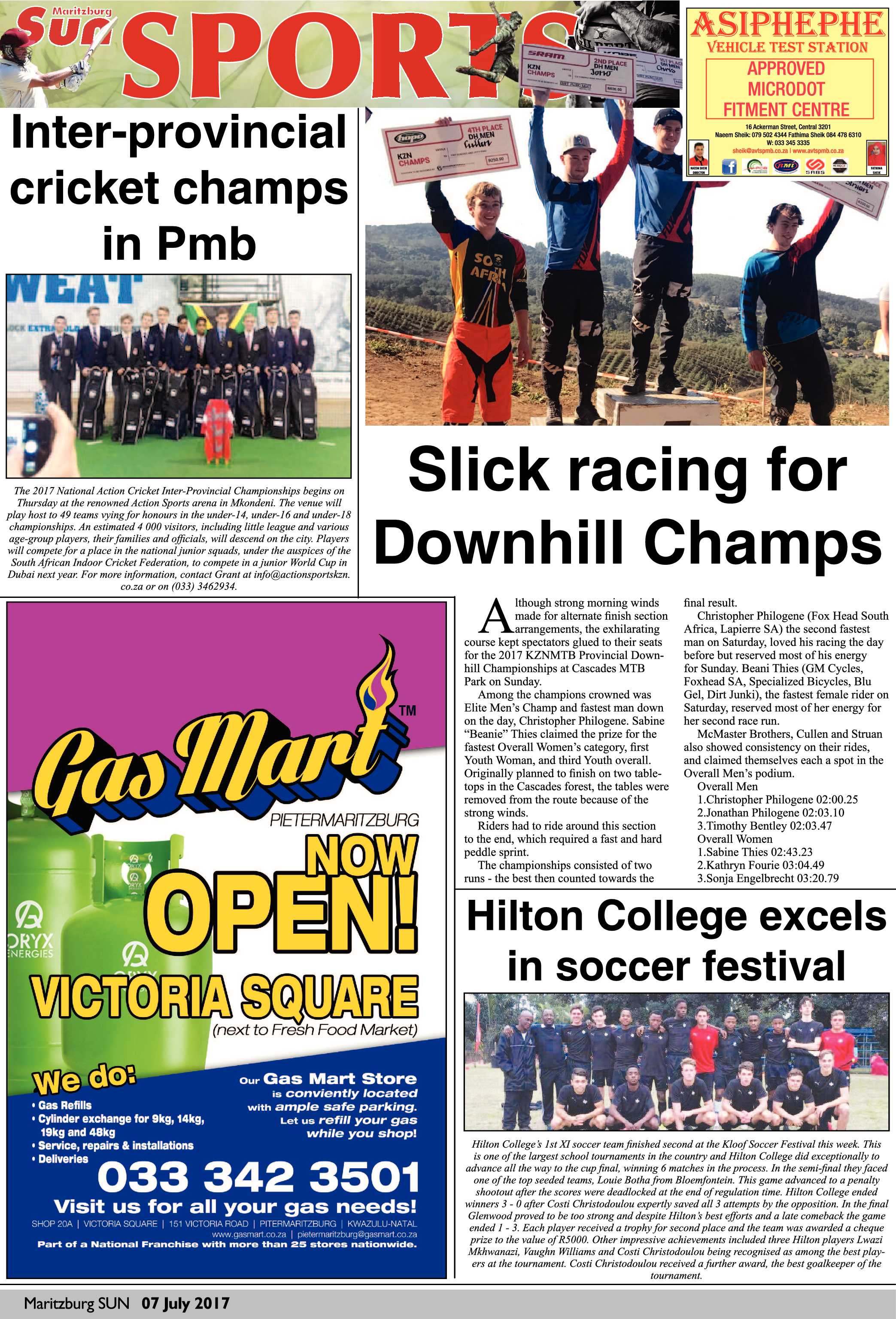 Maritzburg Sun 07-07-2017 page 16